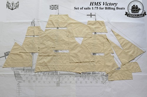 Victory billing boats - victory, 1:75,