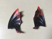 Playmobil Red & Black Dragon Wings Lot 