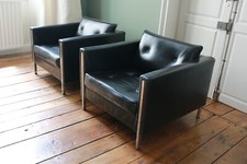 Paire de Fauteuils Paulin