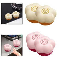 Lot de 2 protections pour boutons de cuisinière à gaz pour éviter tout