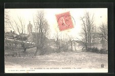 Old postcard Bazarnes, Le Lavoir 1906 