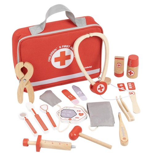 Jeu docteur bois pour - de,