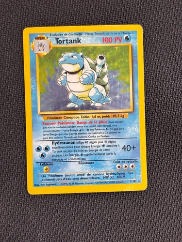 Carte pokémon tortank 102 - carte, 2/102