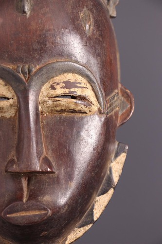 Masque baoule art africain - ,