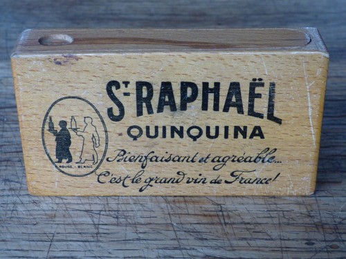Ancienne boite cartes - cartes, bois