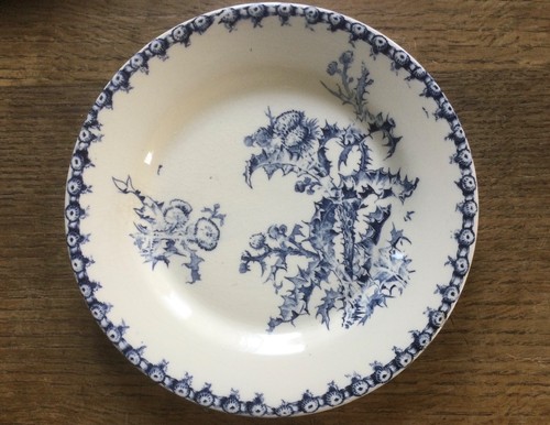 Ancienne assiette plate - ancienne,