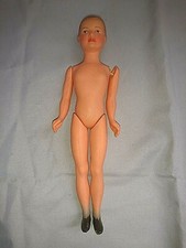 ANCIENNE BELLE POUPEE PETITCOLIN EN POLYPOPYLENE UN GARCON 1950