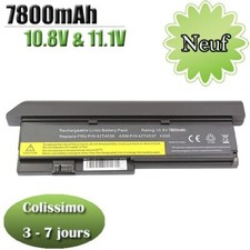 7800mAhBatterie Pour IBM Lenovo ThinkPad X201s X201i FRU 42T4540 42T4542 42T4647