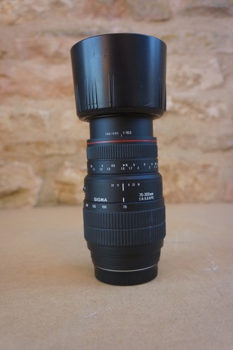 Objectif zoom sigma 300 - objectif,