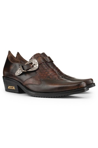 Bottes punk western biker - bottes,