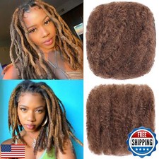 Xtrend 8 Inch 1 Pack 30 Gram Honey Brown Afro Kinkys Bulk Human Hair For Drea