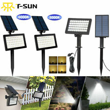 T-SUN Solar 54LED Spot Lights Landscape Outdoor Garden Pathway Waterproof Lamp