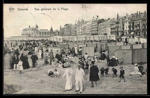 Cpa ostende vue generale - vue, de