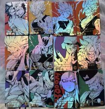 Full Set of 54 Dragon ball Heroes Premium Foil Holo Full Art Character Cards