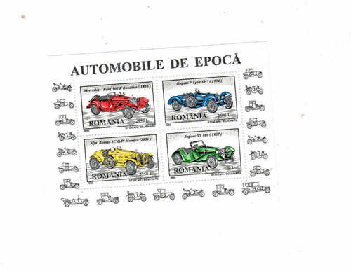 Roumanie feuillet vieilles - ,