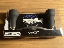 DRT VARIAL PCD 100 Silver Custom Reel Handle Livre Megatech Japan Fishing
