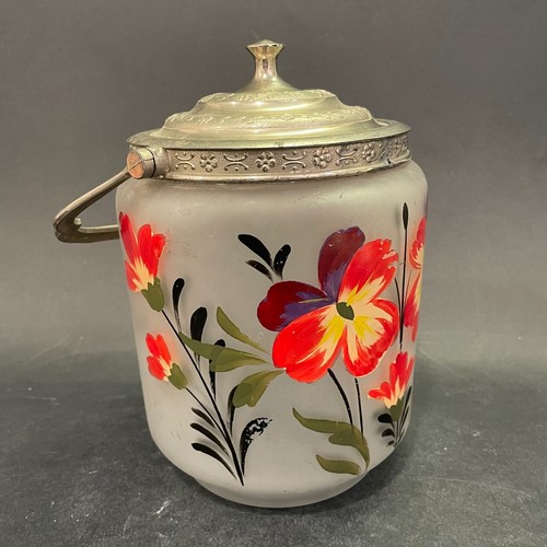 Pot biscuits verre - pot, peint