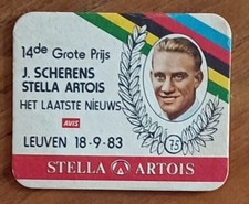 Cyclisme Sous-bock 14e Grand Prix J. SCHERENS - STELLA ARTOIS - LEUVEN 1983