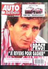 Auto Hebdo 5/08/1992; Prost