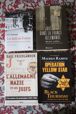 lot ww2 livres juifs seconde