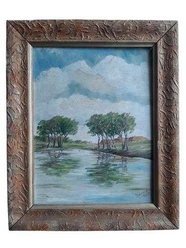 Tableau huile paysage - À, l’huile