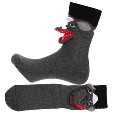  Chaussettes 3D Marrante Drole Homme De Nouveauté Animales Drôles