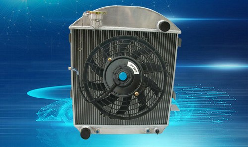 Aluminum radiator fan - aluminum,