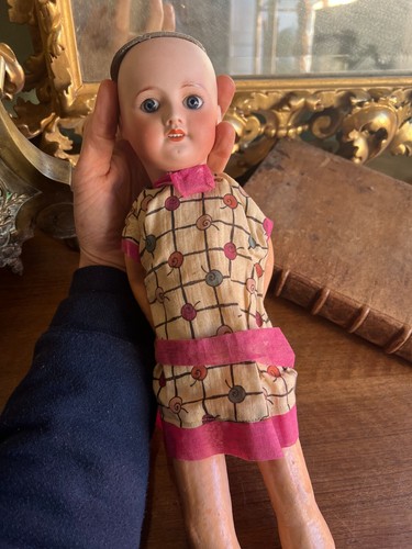 Poupée tète porcelaine - poupée,