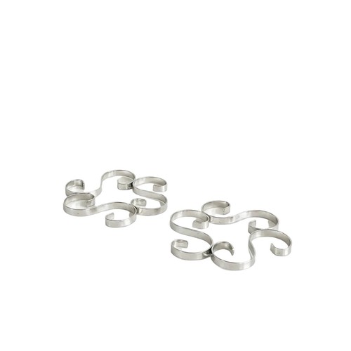 Paire dessous plat en - paire, de