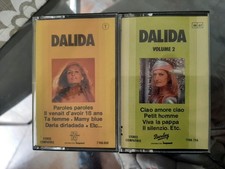 DALIDA LOT DE 2 CASSETTES