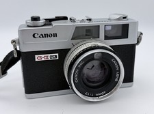Canon Canonet QL17 GIII 35mm Rangefinder Camera Chrome with 40mm f/1.7 Lens