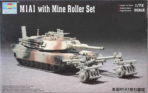 M1a1 mine roller set - mine,