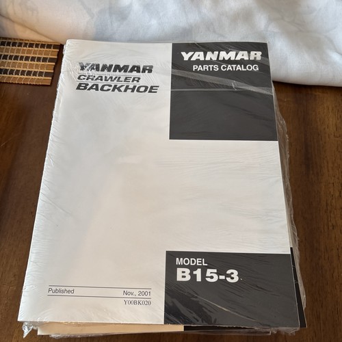 Yanmar b15 crawler backhoe - yanmar, b15-3
