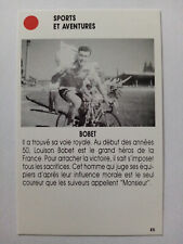 LOUISON BOBET  Card  Star Cyclisme cycling French Edition 1987 87