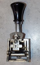 OLD MECHANICAL INK STAMP
