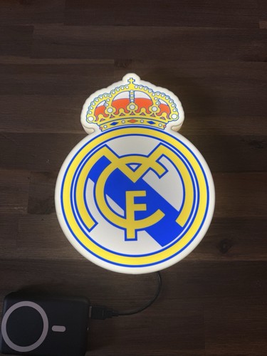 Enseigne lumineuse real madrid - enseigne,