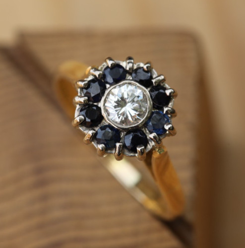 Bague cocktail vintage - bague,