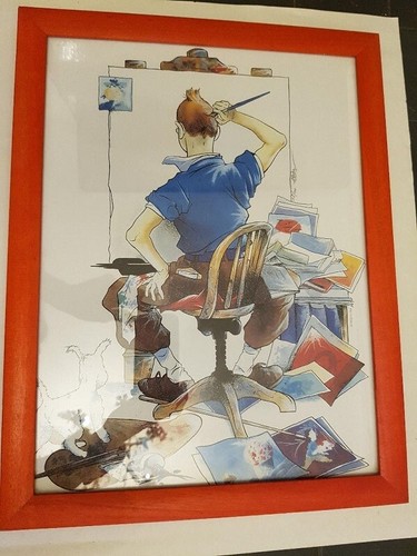 Tintin hommage herge rare - hommage,