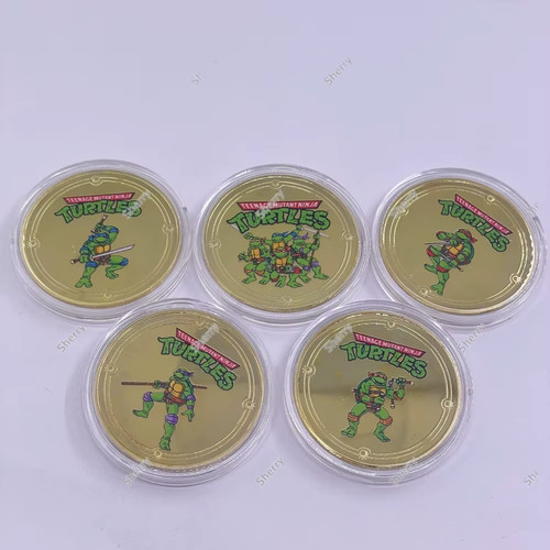 Monnaies collector tortues - monnaies,