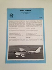 Catalogue brochure aviation