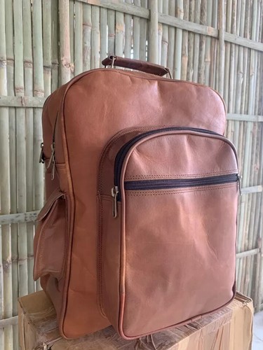 Sac dos vintage cuir - sac,
