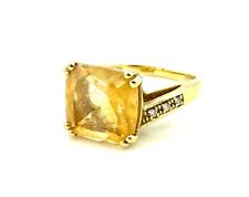 MAUBOUSSIN - Môme je t'aime - Bague or avec citrine et diamants - 3,56 g