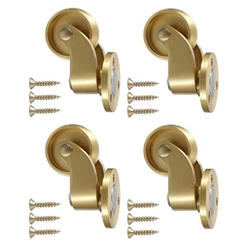 Roulettes pivotantes en - 4,