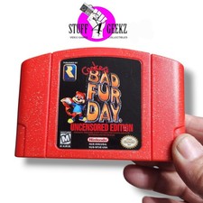 N64 Conker's Bad Fur Day Uncensored Edition (CUSTOM CART) - Stuff4Geekz 