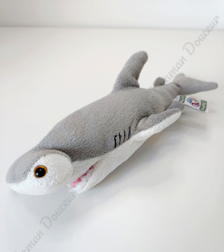 Peluche doudou requin marteau - requin,
