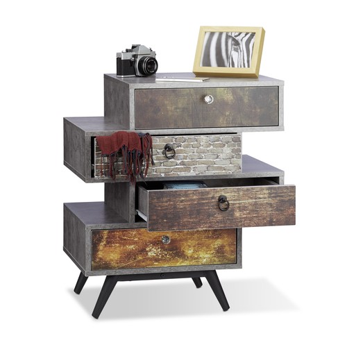 Commode vintage tiroirs - commode, 4