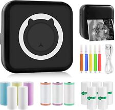 GuKKK Imprimante Photo Portable Mini Imprimante Photo Instantané sans Fil Im