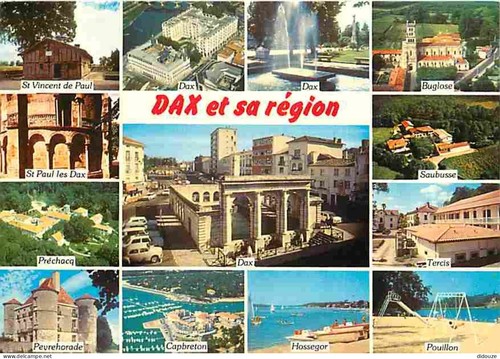 Carte postale landes - -,
