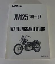 1989-1997 Yamaha XV 125 Virago Workshop Manual / Workshop Manual