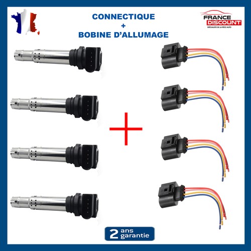 Kit bobines allumage avec - 4,